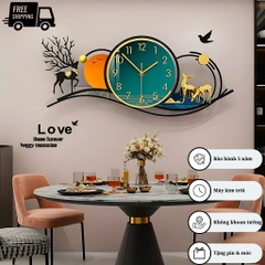 Đồng Hồ Treo Tường Phòng Khách Hiện Đại CL091
