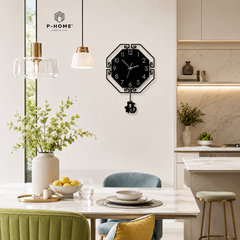Đồng hồ treo tường cổ điển CL020 - chữ Phúc