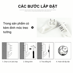 Đồng hồ treo tường Decor CL035 sang trọng cho không gian