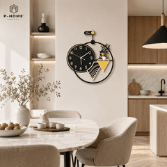 Đồng Hồ Treo Tường P-HOME Có Đèn LED CL061