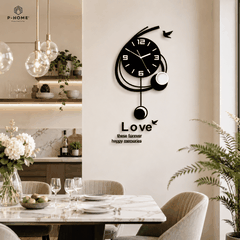Đồng hồ treo tường đẹp CL042 trang trí phòng khách