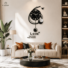 Đồng hồ treo tường đẹp CL042 trang trí phòng khách
