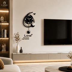 Đồng hồ treo tường đẹp CL042 trang trí phòng khách