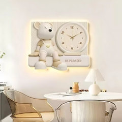 Đồng Hồ Treo Tường Gấu Bearbrick CL087