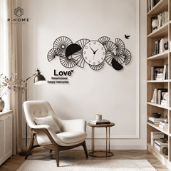 Đồng hồ treo tường đẹp hiện đại CL047 - trang trí phòng khách