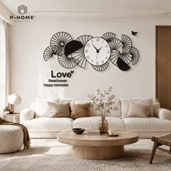 Đồng hồ treo tường đẹp hiện đại CL047 - trang trí phòng khách