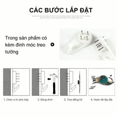 Đồng Hồ Treo Tường Phòng Khách Hiện Đại CL091