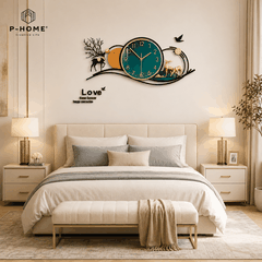 Đồng Hồ Treo Tường Phòng Khách Hiện Đại CL091
