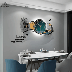 Đồng Hồ Treo Tường Phòng Khách Hiện Đại CL091