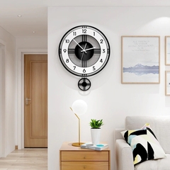 Đồng hồ quả lắc treo tường tối giản CL004