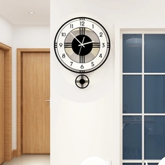 Đồng hồ quả lắc treo tường tối giản CL004