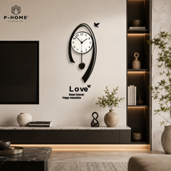 Đồng hồ treo tường quả lắc CL009 - sang trọng và tinh tế
