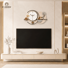 Đồng Hồ Treo Tường Quả Lắc CL090