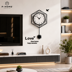 Đồng hồ treo tường sang trọng và tinh tế CL034