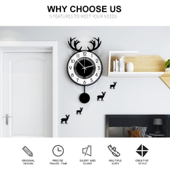 Đồng hồ treo tường trang trí nghệ thuật CL008