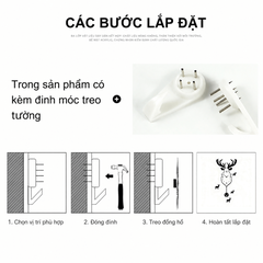 Đồng Hồ Decor Treo Tường Quả Lắc P-HOME CL007