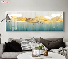 Tranh trừu tượng khổ ngang - P124556