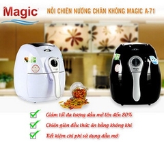 Lò chiên nướng chân không Magic Korea A71 2.2L (Đen