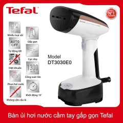 Bàn ủi cầm tay gấp gọn Tefal DT3030E0 công xuất 1300W