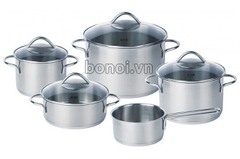 Bộ nồi Fissler Paris 5 chiếc nắp kí