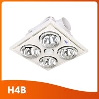 Đèn sưởi 4 bóng âm trần – H4B