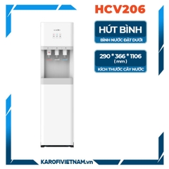 Cây nước nóng lạnh Karofi HCV206 – Hút bình – 3 vòi – MẪU MỚI 2023