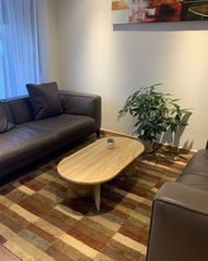 OVAL COFFEE TABLE - YELLOW SANDSTONE