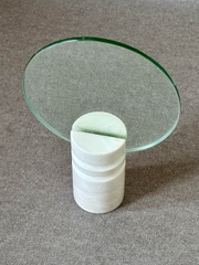 REAL MARBLE - MIRROR - EXSM03 - MILKY WHITE
