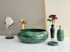 NATURAL STONE BATHROOM BASIN - BULGE SHAPE