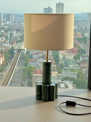 STONE PRODUCT - TABLE LAMP - CYLINDER CLUSTER BASE