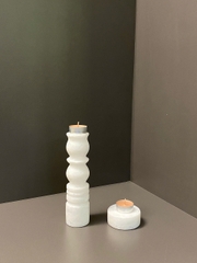 [HCM] GIẢM 50% - THANH LÝ - ĐẾ NẾN DECOR - SALE31 - CRYSTAL WHITE