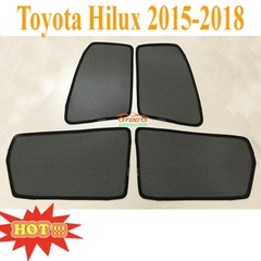 Bộ Rèm Che Nắng Kính Ô Tô Theo Xe - Toyota Hilux 2015-2018