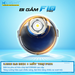 tâm pha bi gầm x-light f10 2024