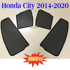 Bộ Rèm Che Nắng Kính Ô Tô Theo Xe - Honda City 2014-2020