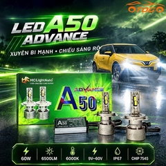 đèn LED A50 Advance H7 cho xe điện