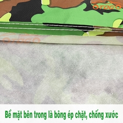 Bạt Phủ Ô Tô Vải Dù Rằn Ri Cao Cấp Loại 1