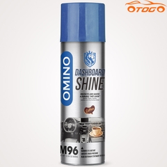 Xịt Dưỡng Bóng Nội Thất, Ghế Da Ô Tô Hương Cafe OMINO M96 500ml - Chính Hãng