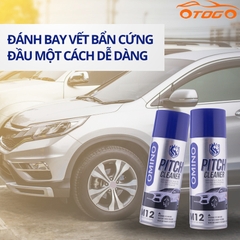 Bình Xịt Tẩy Nhựa Đường, Vết Bẩn Cứng Đầu OMINO M12 - Sáng Bóng Như Mới - Chính Hãng Omino Vietnam (450ML)