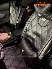 Bộ Áo Ghế Thiên Nga Đính Đá Cao Cấp