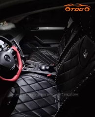 Bộ Áo Ghế Thiên Nga Đính Đá Cao Cấp