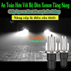 bộ đèn xenon xe tải chân h4 55w