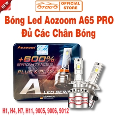 Đèn Led Aozoom A65 Pro H1, H4 ,H7, H11, 9005, 9006, 9012