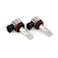 bóng led gầm 2 chế độ màu trắng vàng chân h16