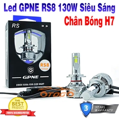 Bóng Đèn Led GPNE RS8 130W Chân H7 Chính Hãng , Cho Xe Con Và Xe Tải