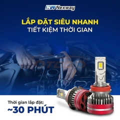 Bóng Led Vision X8 Nexway 90W h7