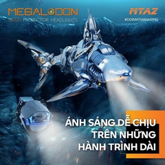 đèn bi leser cá mập aozoom