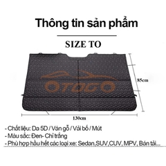 kích thước đệm treo xe bán tải to