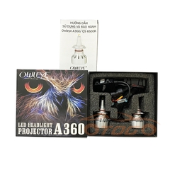 Đèn LED Ô Tô OWLEYE A360/Q5 Chân HB3 – 9005