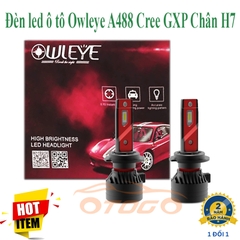 Đèn Led OWLEYE A488 Chân H7 Chip CREE GXP