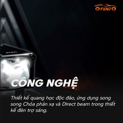 Đèn Trợ Sáng Aozoom EX2 LED EXTRA LIGHTS